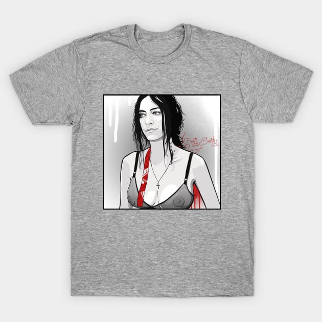 Patti Smith T-Shirt by makarxart